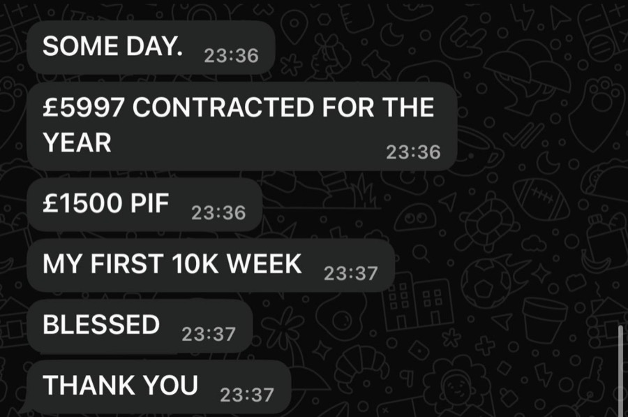 Client message screenshot 12